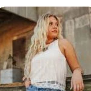 2Fly NWT Chic Cream Lace Women's Tank Top